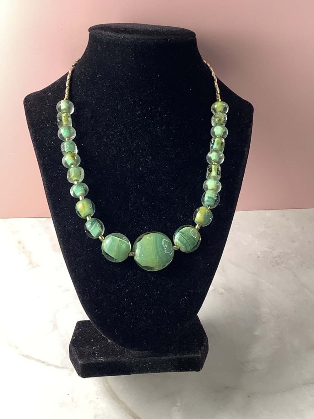Glass Beaded necklace